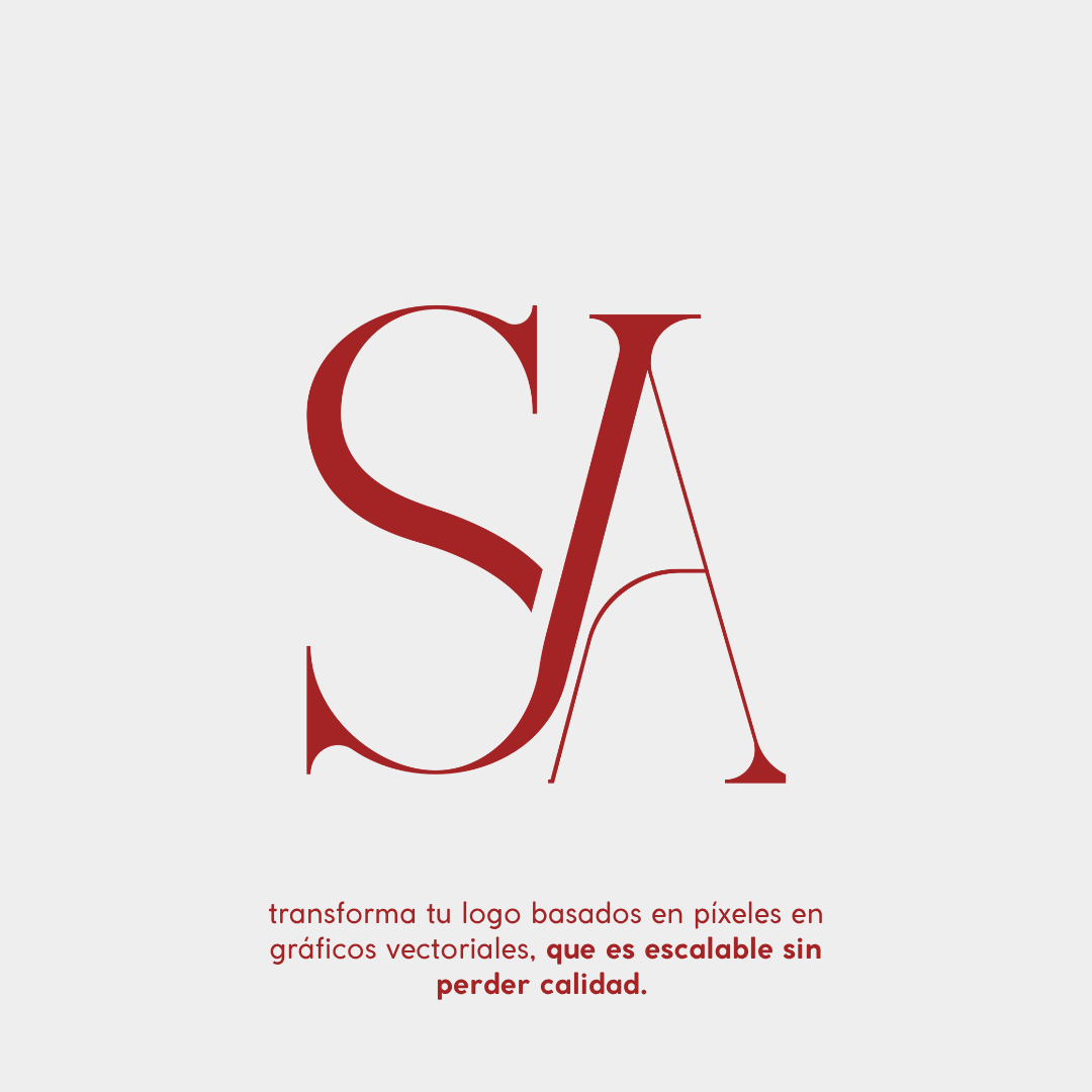 Vectorización de logo